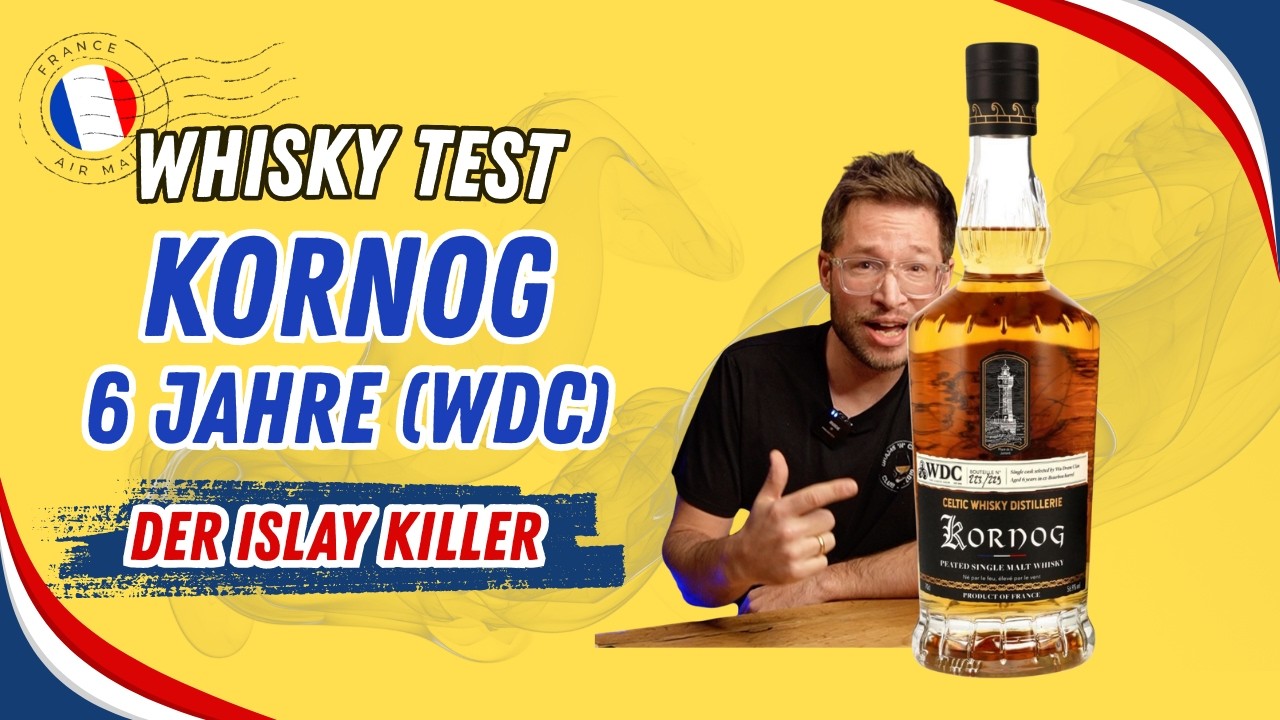 Whisky Test Kornog 6 Jahre Wu Dram Clan - Der Islay Killer aus Frankreich (Celtic Whisky Distillery)