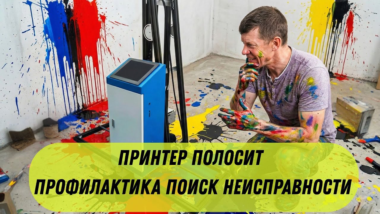 Как проходит мой день. Ремонт настенного принтера.