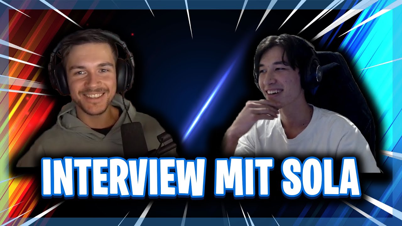 INTERVIEW MIT @Solaaaa! CONTENT CREATION UND E-SPORTS!