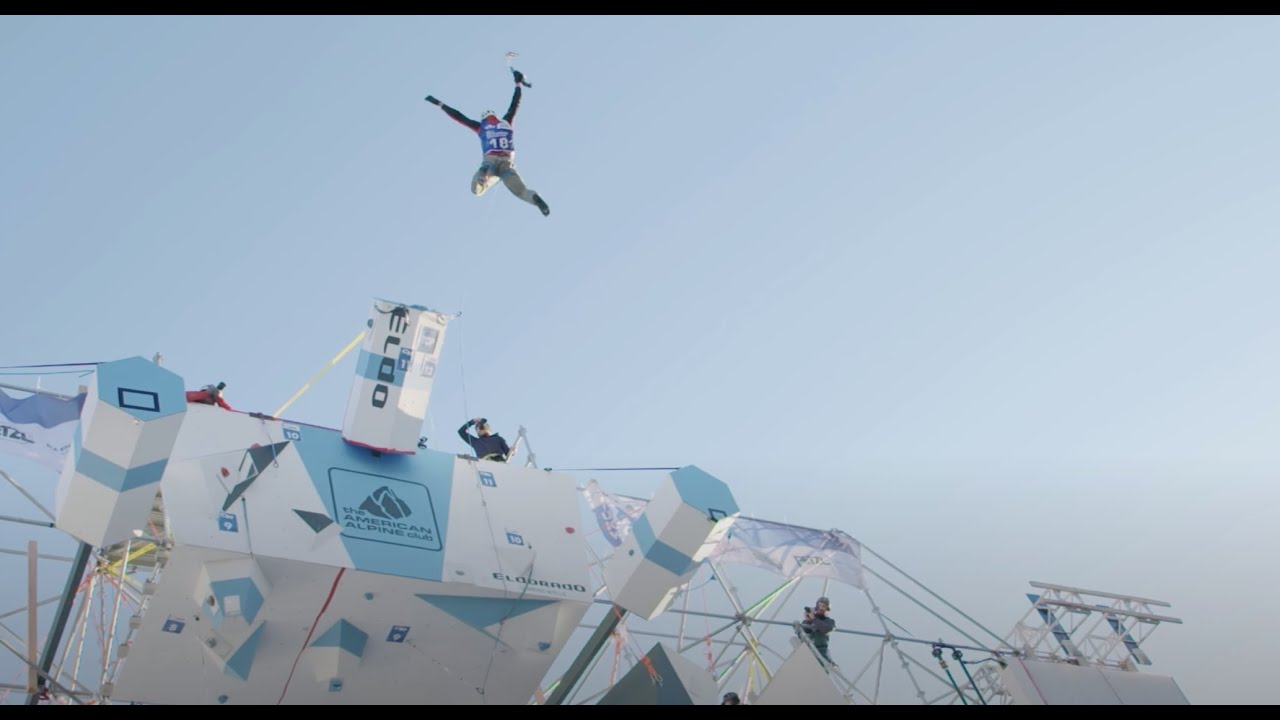 Dyno to last hold for World Cup gold!  Yannick Glatthard in Denver 2019