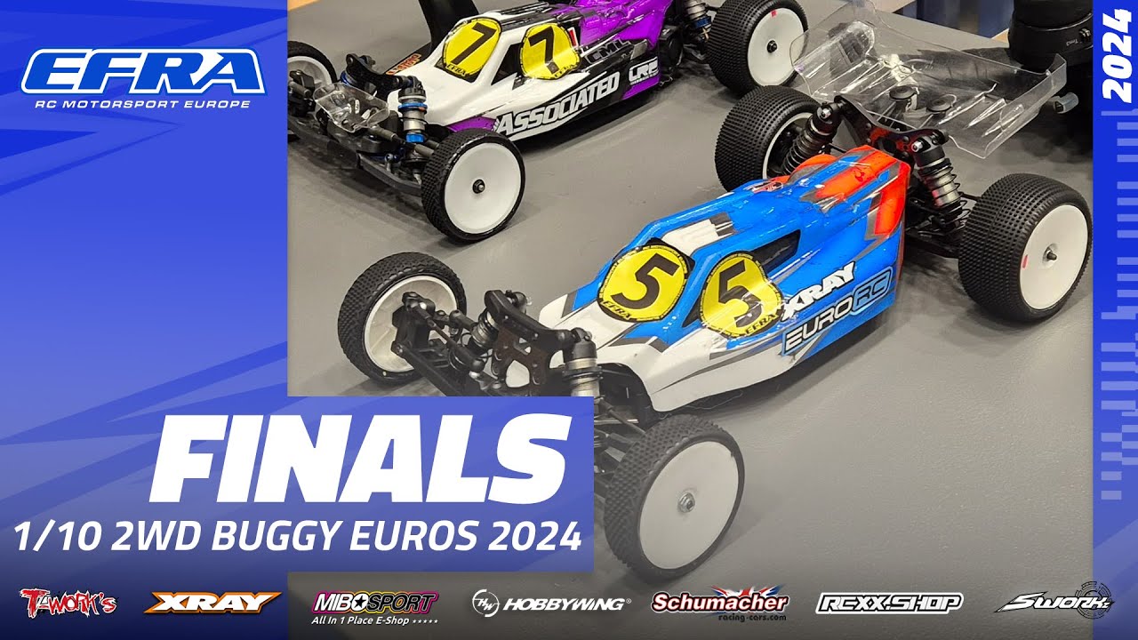 EFRA 1/10 2WD Buggy Euros - Finals Day - LIVE!