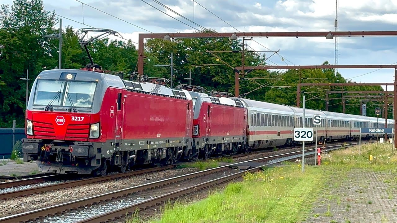 3 EB på en Stamme. (Dobbeltforspand+Sandwich) | Blandet Tog i Kolding