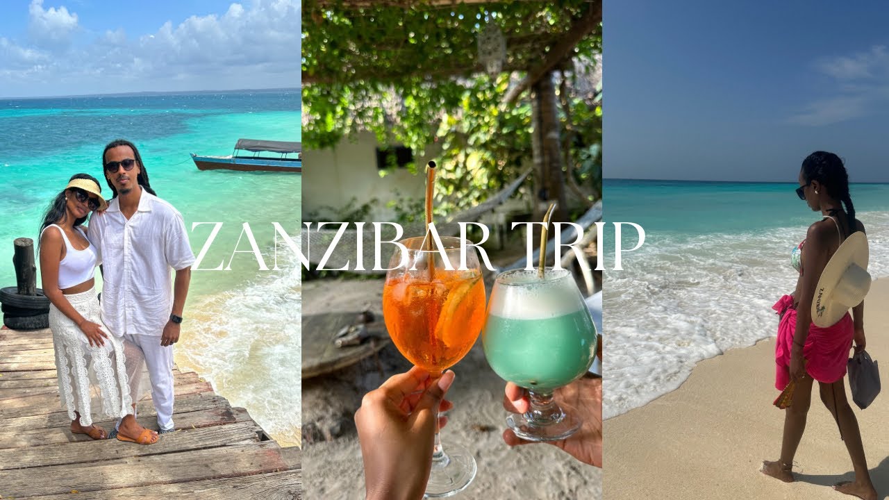 VLOG: FIRST TRIP IN 2024 WITH MY FIANCÉ ☺️👏🏾 | HOW I GOT ENGAGED 💍😍 PT1 | ZANZIBAR NUNGUI🛩️🛫