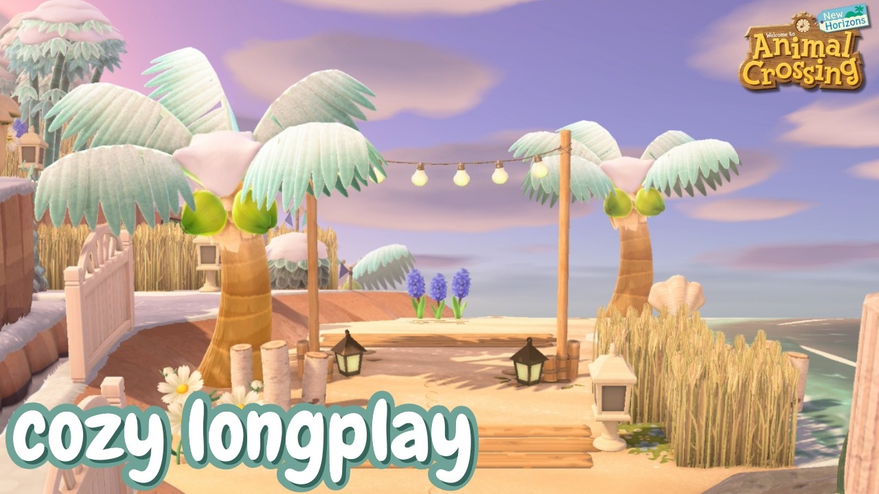 Cozy Relaxing Longplay | Decorating the Island (no commentary, no ads) ~ ACNH: Ōkami Cove