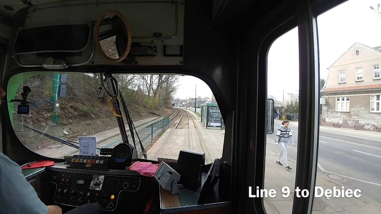 Poznan Düwag GT8 Trams April 2019
