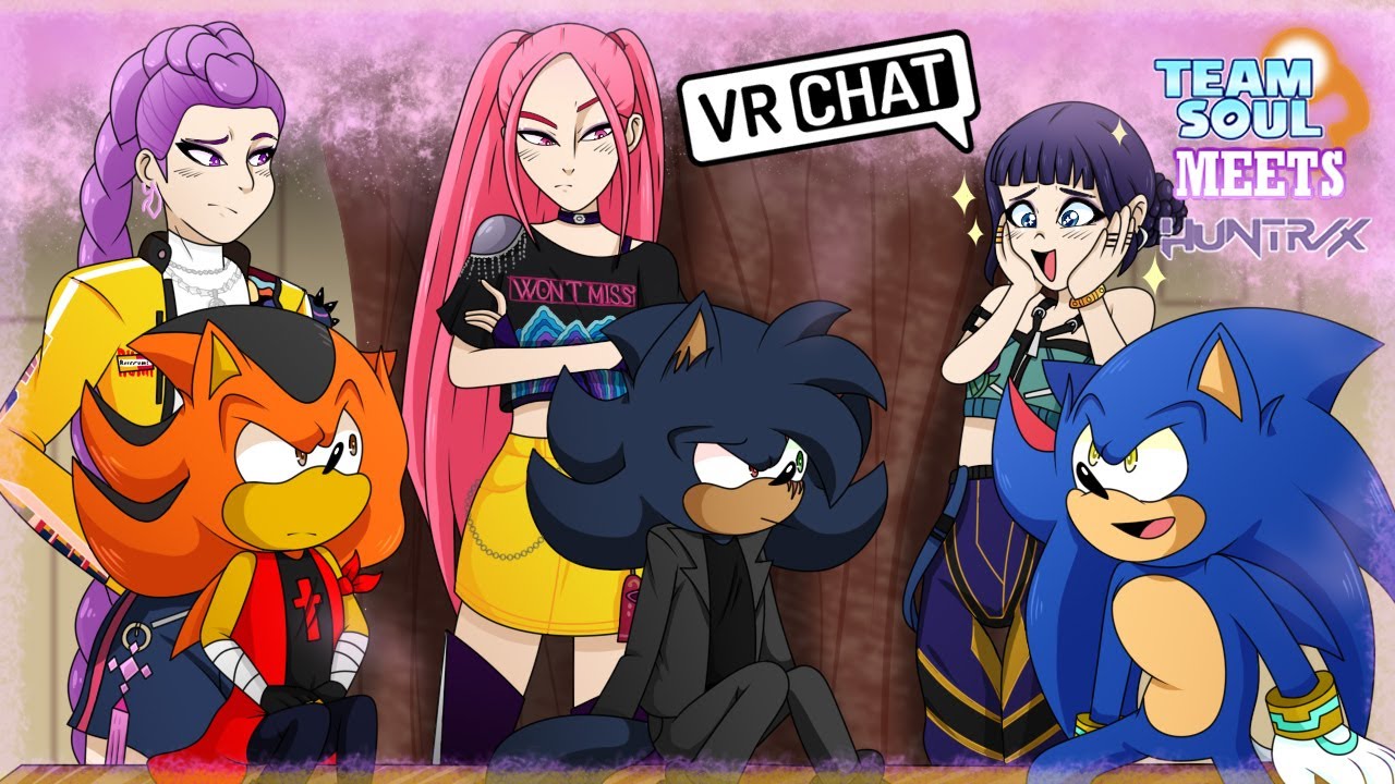 Встреча команды Soul и Хантрикс?! (VRChat #333)