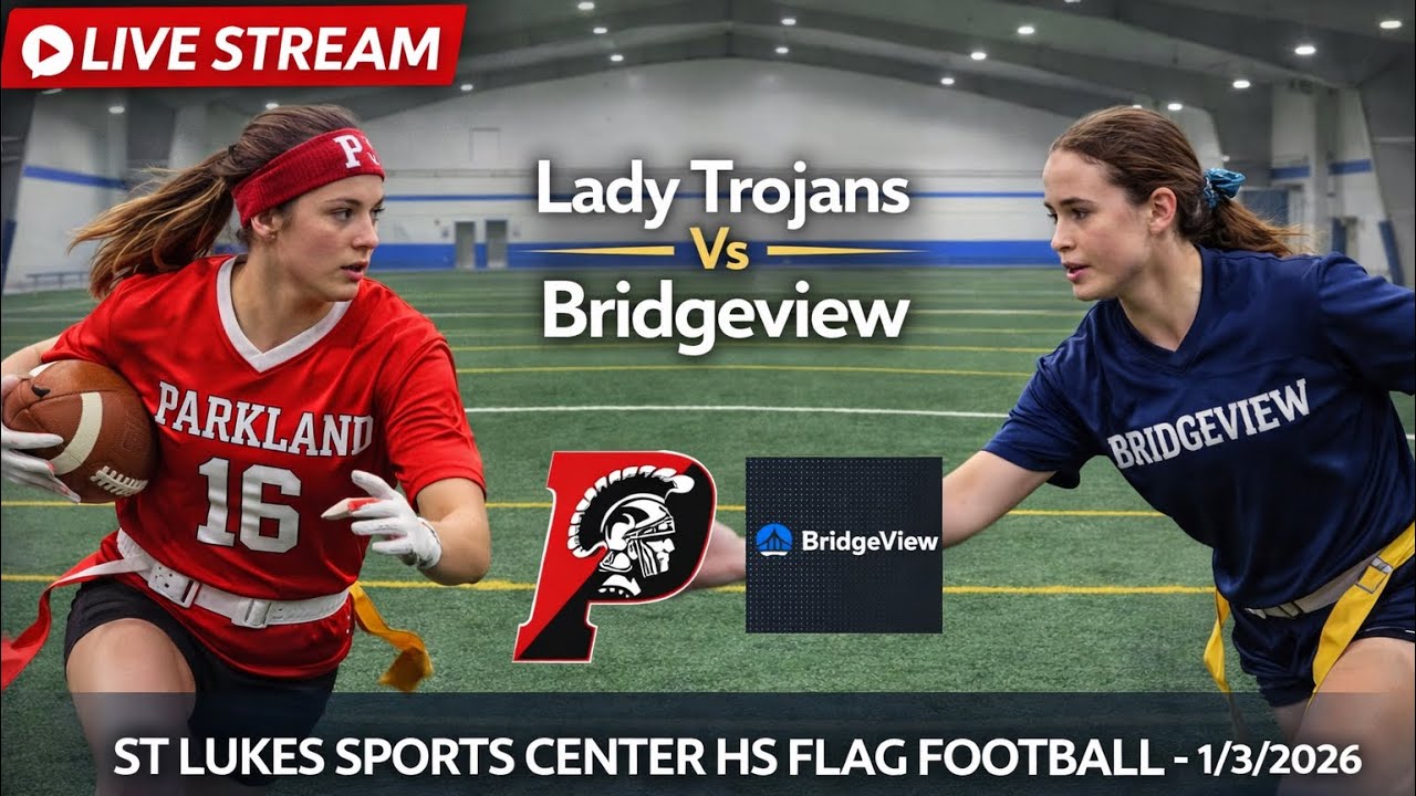 Lady Trojans Vs Bridgeview St Lukes Sports Center HS Flag Football