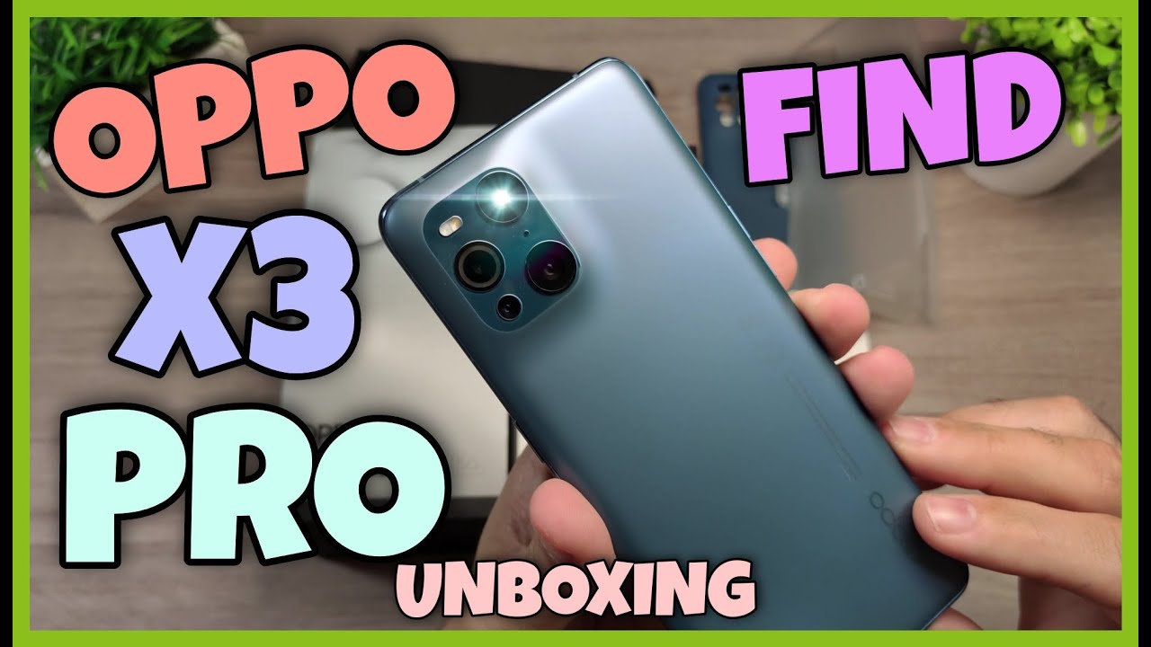Oppo Find X3 PRO UNBOXING, primeras impresiones y prueba de cámaras