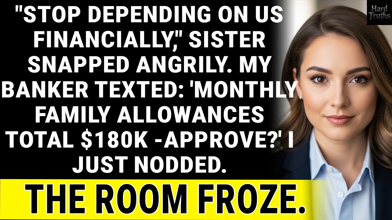 Family Said 'We're Done Paying'—I Fund Everything They Own