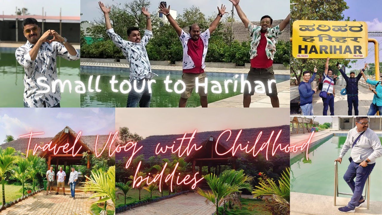 DGR Resort| Harihareshwara Temple| Amusement Park| Childhood Friends| Harihar|Vlog16