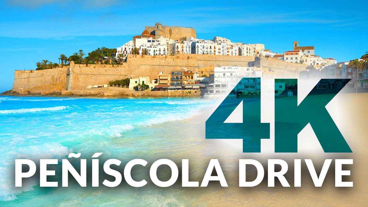 🇪🇸 4K PEÑÍSCOLA DRIVE - Underrated destination in SPAIN | feelgoodcam