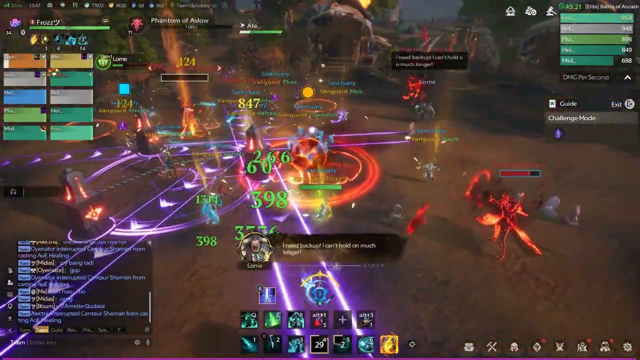 Shadow Witch Elite Challenge - Tarisland. POV Phantom Necro DPS.