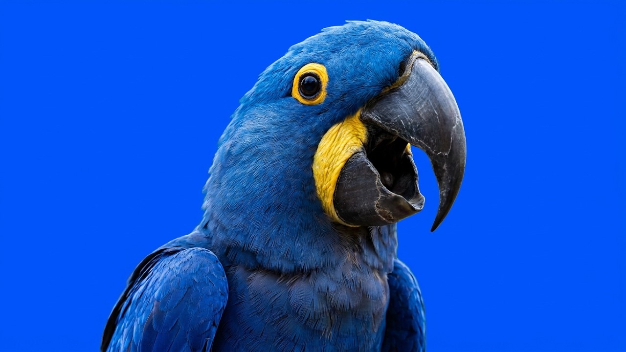 ARARA AZUL, GRITO DA ARARA