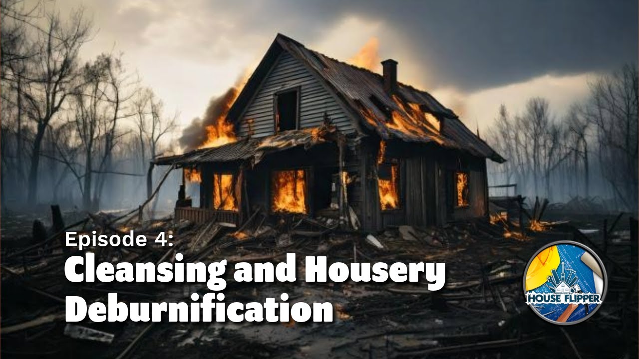 Episode 4: Cleansing and Housery Deburnification | House Flipper 1