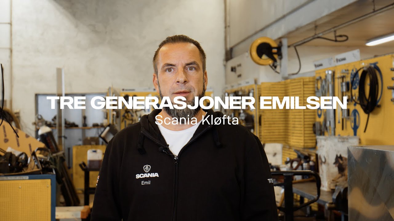 Tre Generasjoner Emilsen på Scania Kløfta