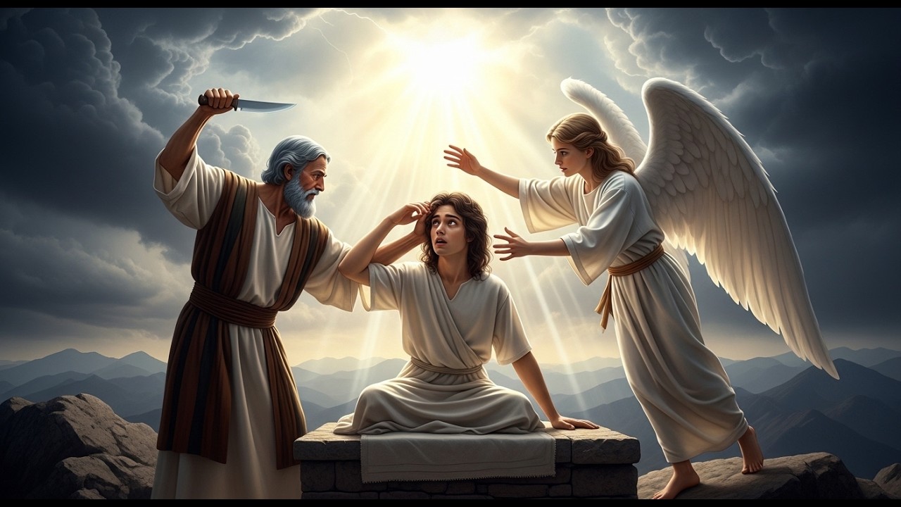 “Dios Probó a Abraham… y un Ángel Detuvo el Sacrificio de Isaac”