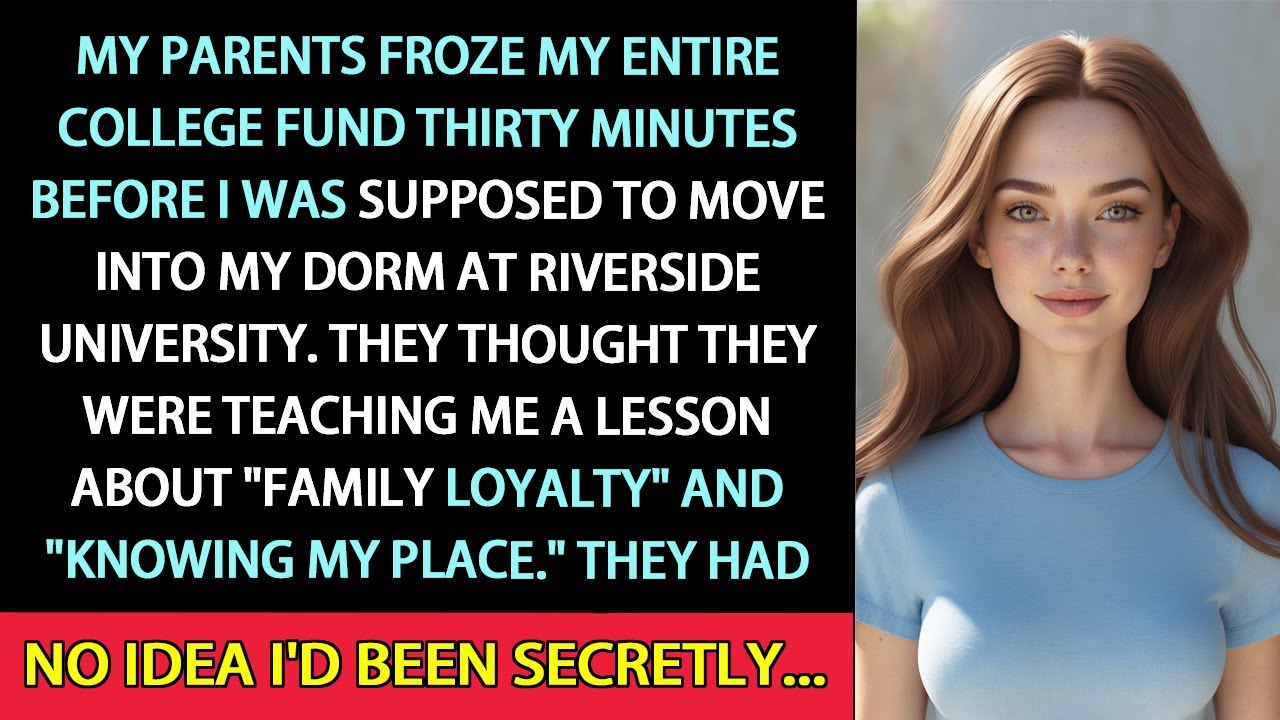 My Family Froze My College Fund On Move-In Day—So I Froze Their Joint Business Account
