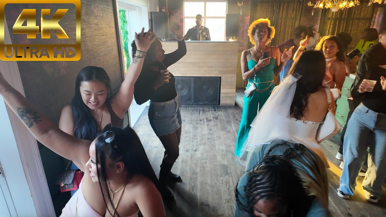 Walk With Me 4k Lost Society Brunch and Jerk At Nite Jamaican Restaurant Washington DC Walking Tour