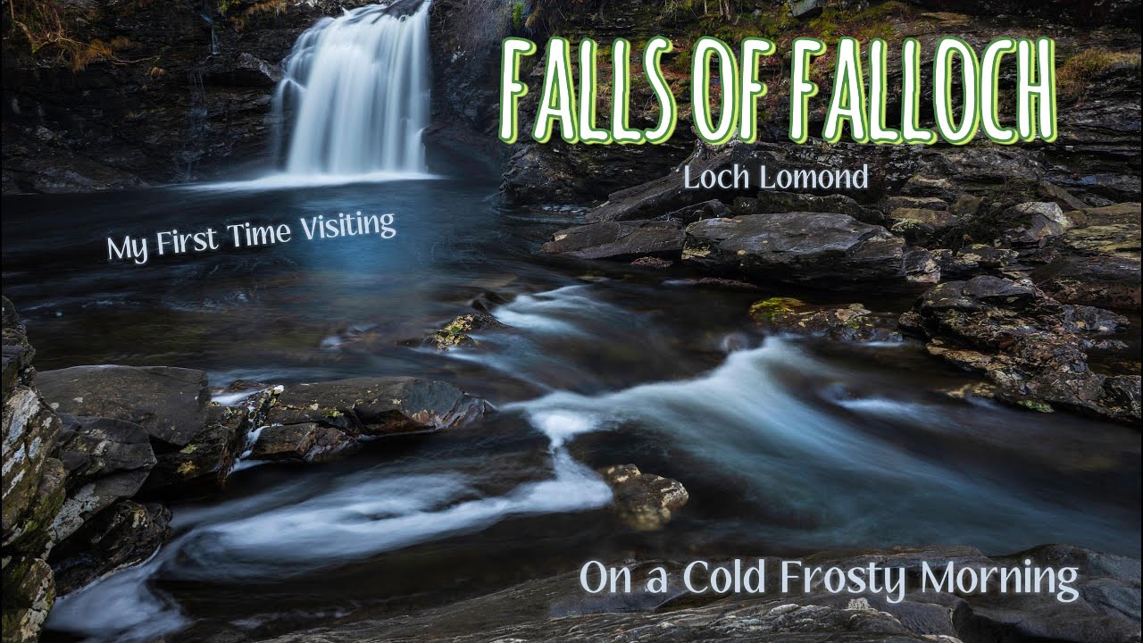 Falls of Falloch on a freezing morning in Loch Lomond #waterfall #scotland #landscapephotography