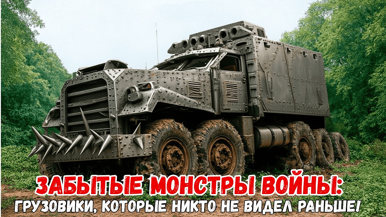 Секретные ГРУЗОВИКИ Второй мировой — вы не поверите, что такие машины действительно существовали!
