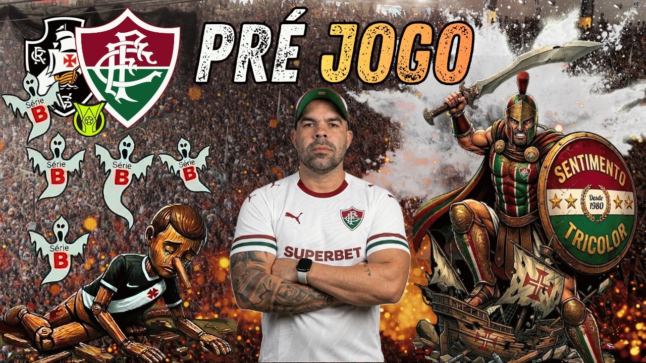 PRÉ JOGO + X1 🅱️ASCO X FLUMINENSE - 7ª RODADA BRASILEIRÃO 2026