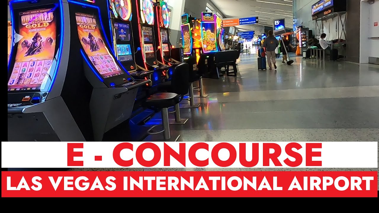 🛫🛬🇺🇸 Concourse E Gates at Harry Reid International Airport, Las Vegas, NV #lasvegas