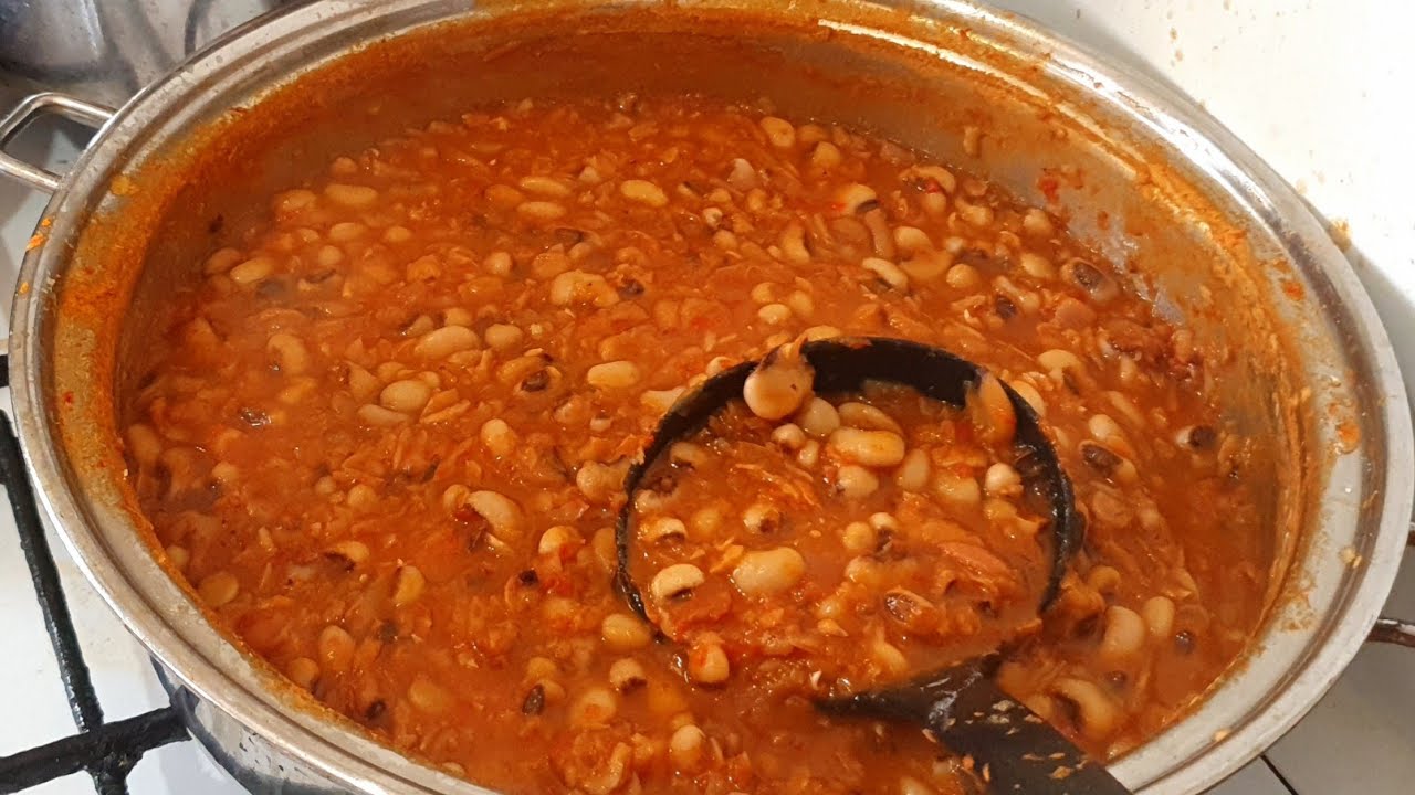 How to cook beans porridge without oil