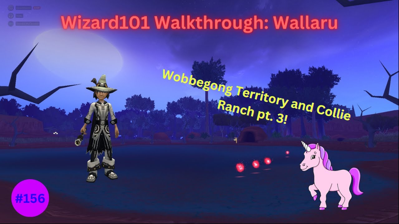 Wizard101 Walkthrough #156 | Wallaru: Wobbegong Territory and Collie Ranch pt. 3