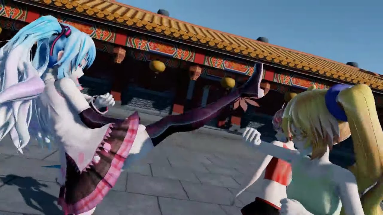 [MMD Fight]  Defender The Return  ( Feat The Tripple Baka Squad )