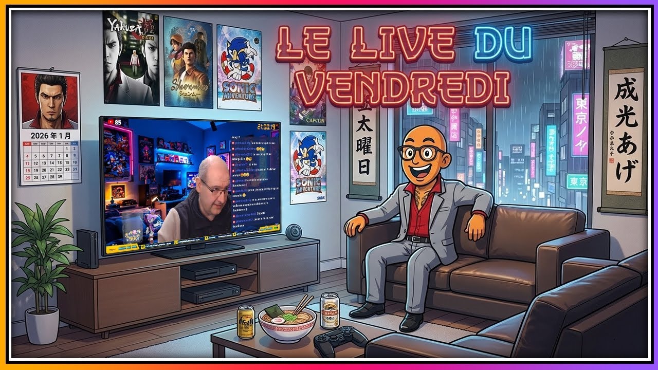 Le Live du Vendredi ! retour sur la conf xbox et le bla bla habituel :)
