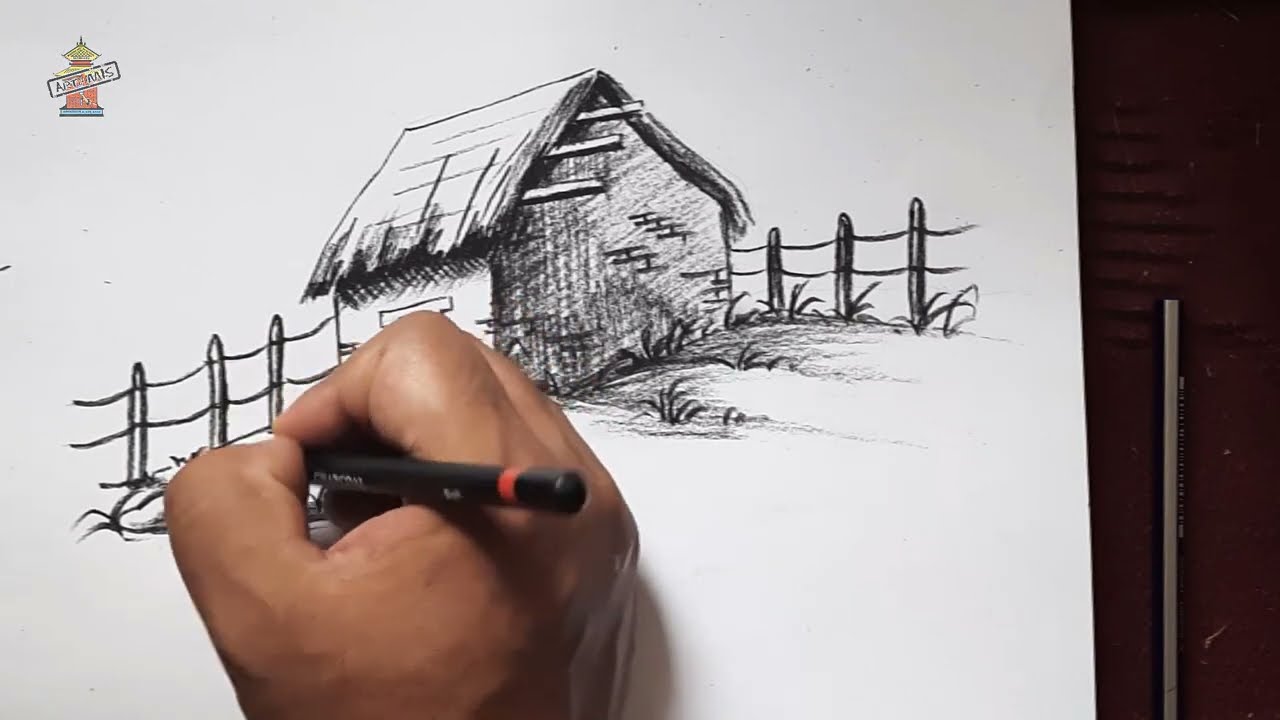How to make Charcoal Drawing easily (Charcoal demonstration)