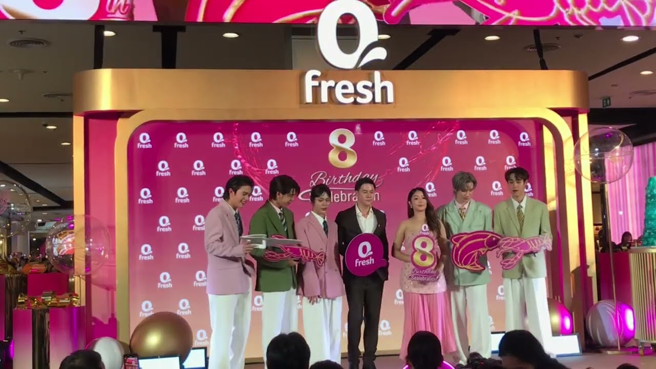 บรรยากาศงาน Qfresh 8th Birthday #LYKN #Qfresh #QfreshxLykn  #Qfresh8thbirthday