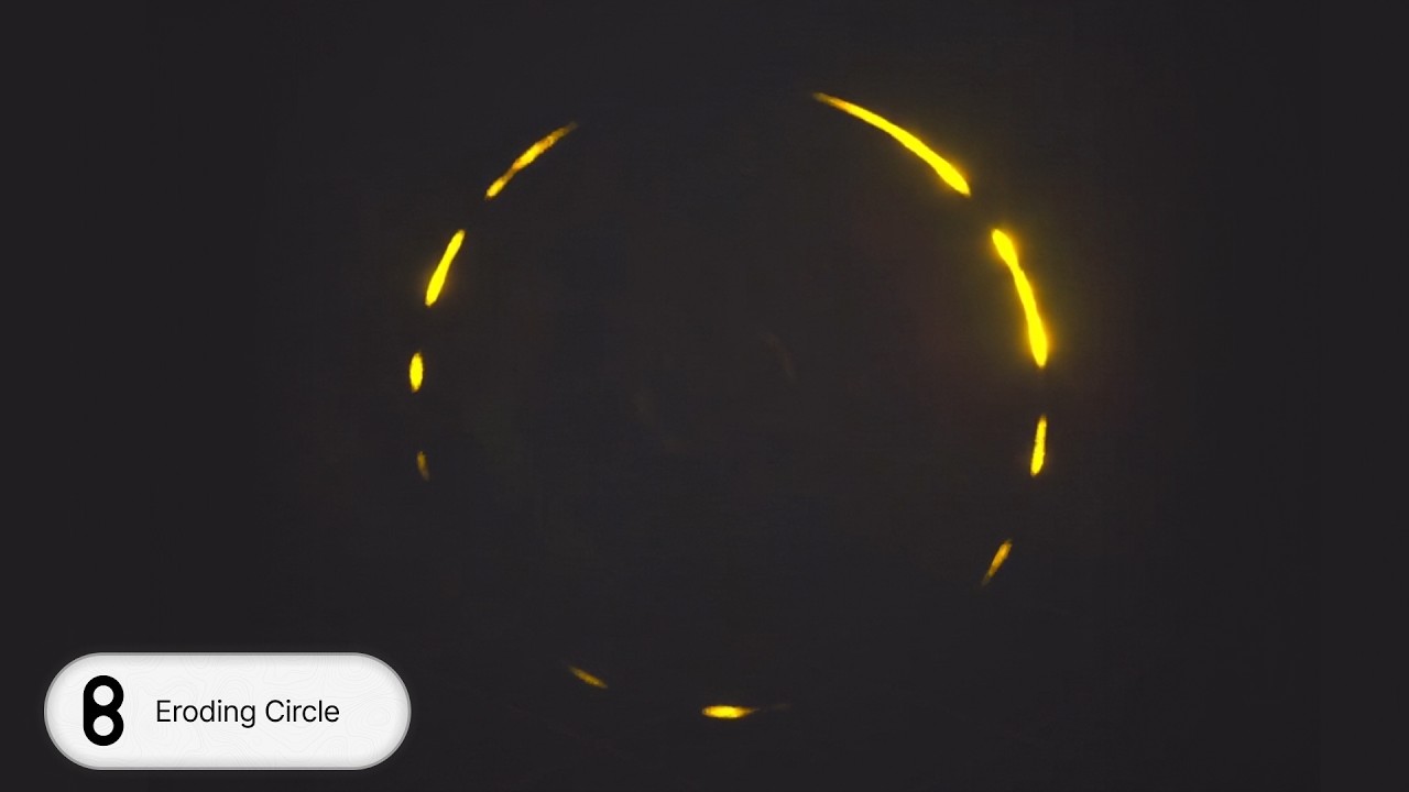 Eroding Circle (or anything) Niagara VFX in Unreal Engine