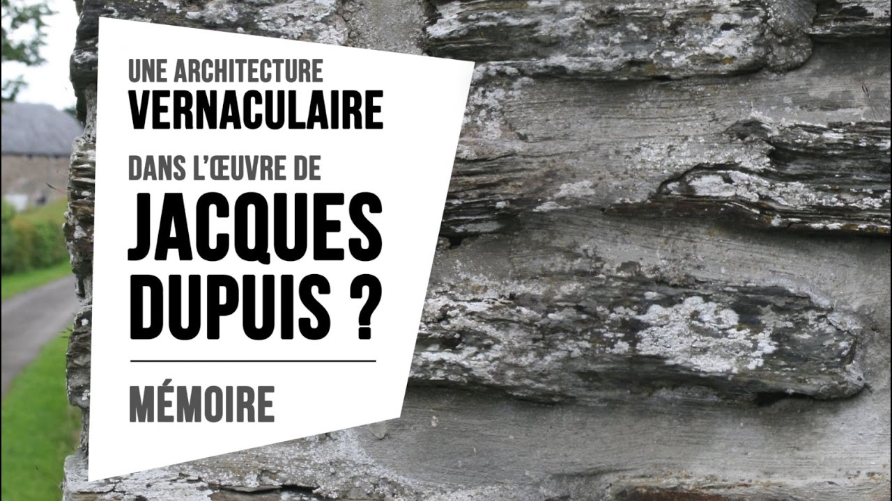 Jacques Dupuis - Documentaire - Mémoire