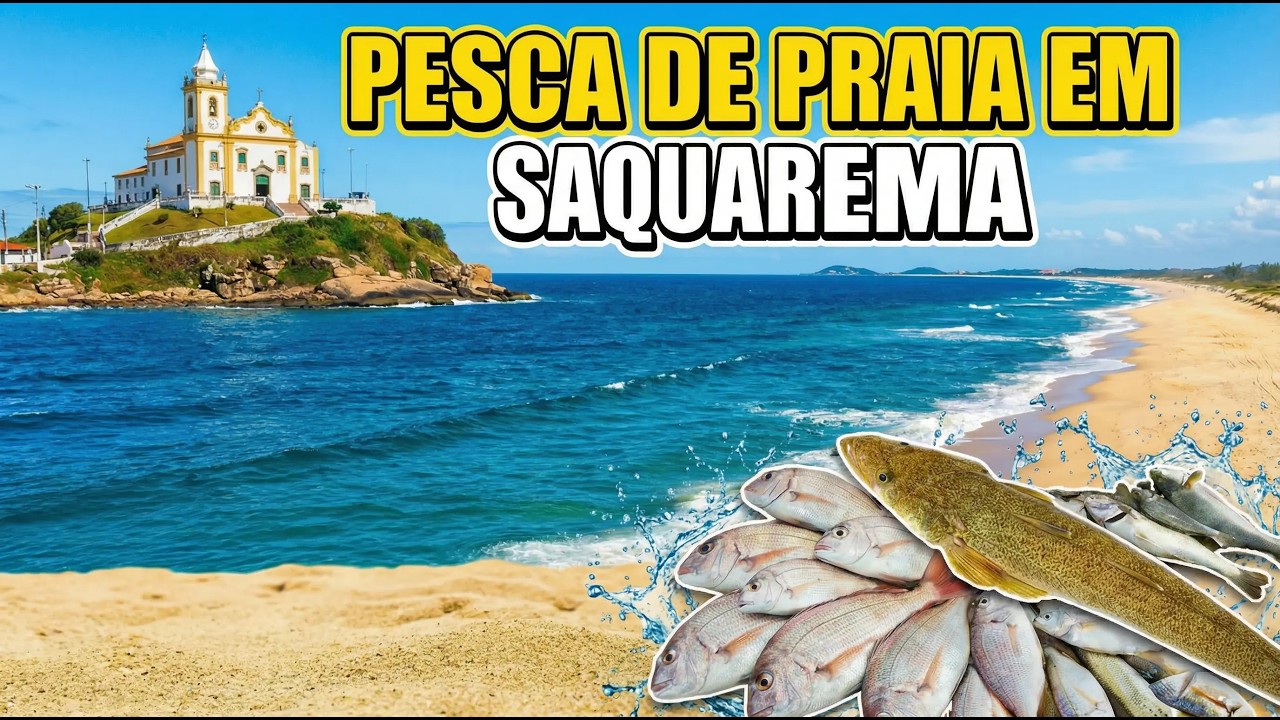 PESCARIA DE PRAIA SEM MISTÉRIO - Chicote Certo, Peixe no Balde