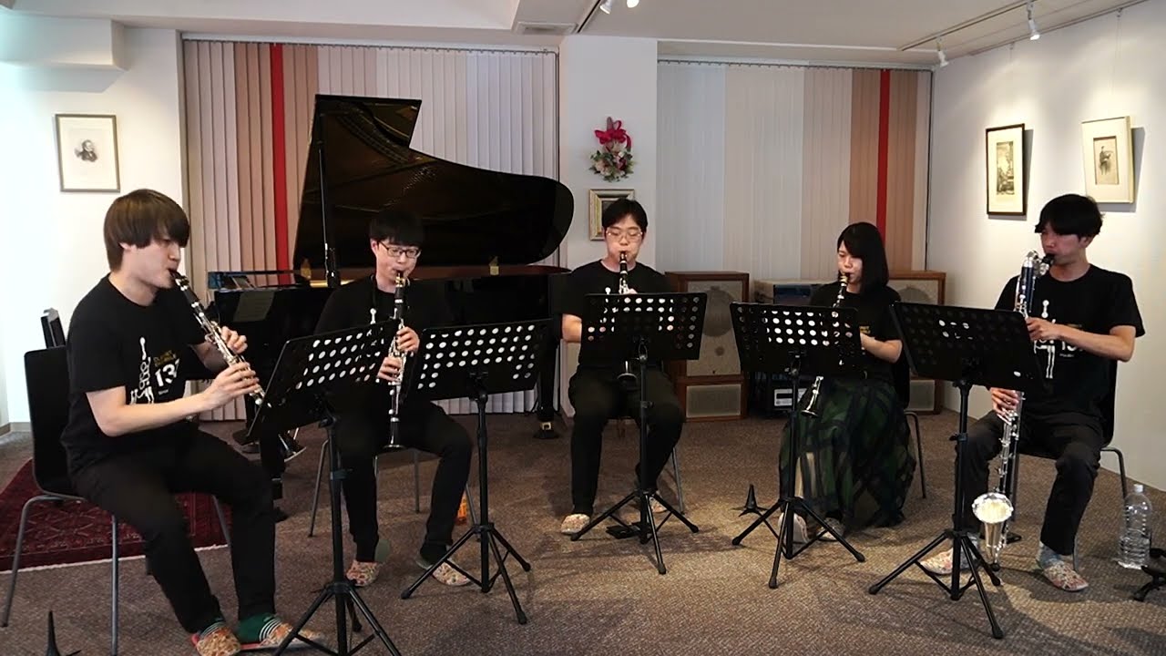 ムーンライト・セレナーデ/クラリネット5重奏【Clarinet Ensemble 137】