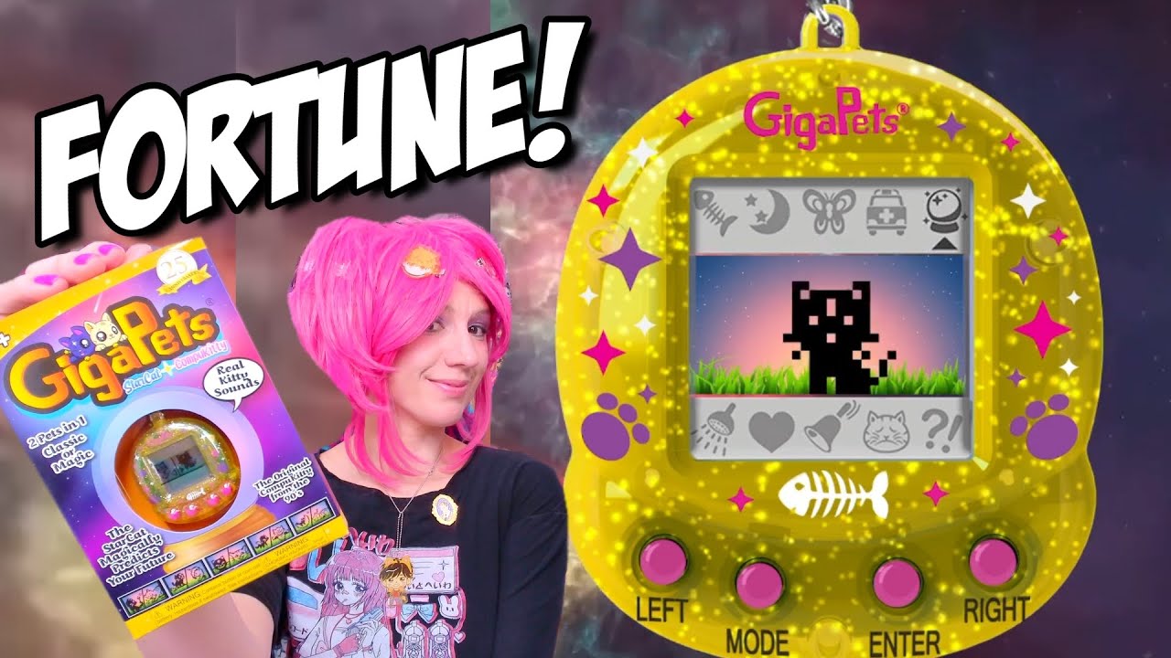 GigaPets StarCat & Compukitty - I'm getting my own FORTUNE KITTY!