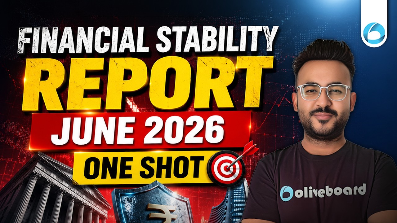 Financial Stability Report | June 2026 | One Shot | RBI Grade B 2026