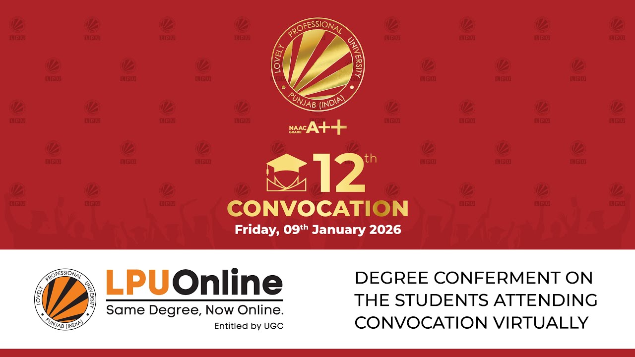 LPU 12th Convocation 2026 | CDOE Graduation Ceremony |