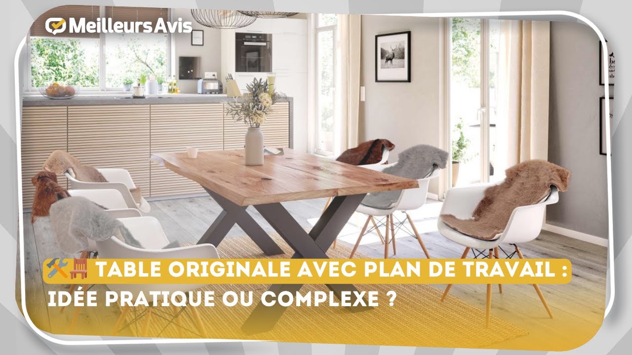 🛠️🔨 Table DIY : Comment transformer un plan de travail ?