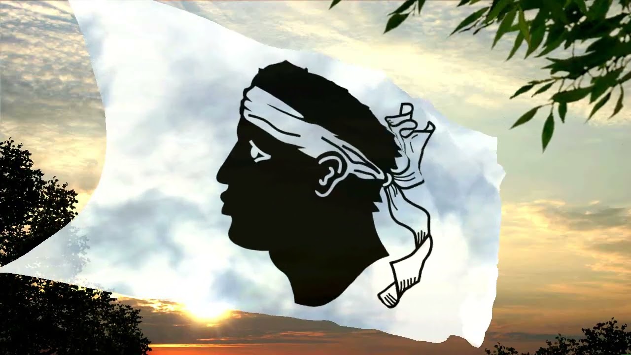 Flag and *anthem of Corsica [CC]