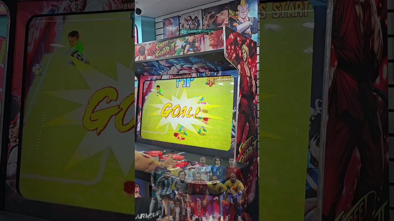 🏀¿Sabías que existía una máquina únicamente para juegos de deportes?