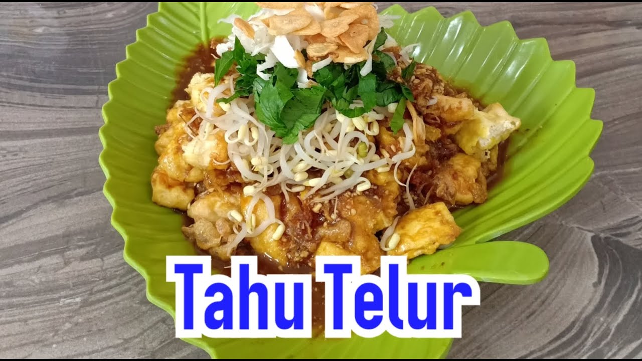 DIRUMAH ADA TAHU DAN TELUR, BUAT MENU TAHU TELUR KHAS KUDUS - RESEP TAHU KECAP