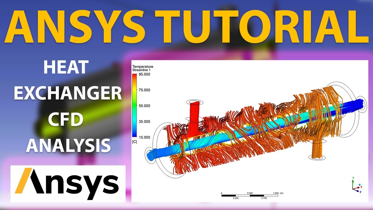 Как выполнить анализ CHT кожухотрубчатого теплообменника с помощью ANSYS Fluent | Учебное пособие...