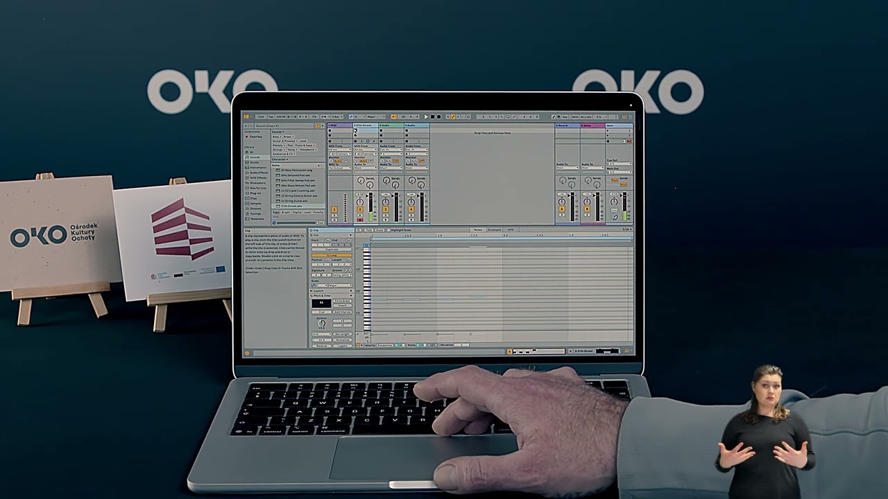Wytwórnia OKO | Ableton: podstawy (tłumaczenie PJM)