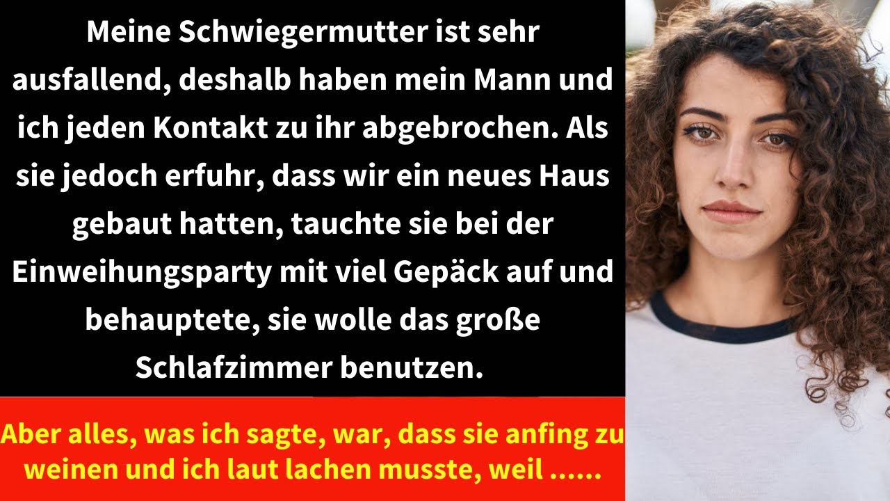 Meine Schwiegermutter ist sehr ausfallend, deshalb haben mein Mann und ich jeden Kontakt zu ihr