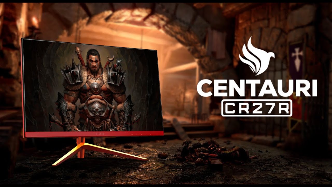 Monitor Gamer Pichau Centauri CR27 27 Pol, IPS, 2K, 1ms, 165Hz CR27P, CR27W, CR27B e CR27R