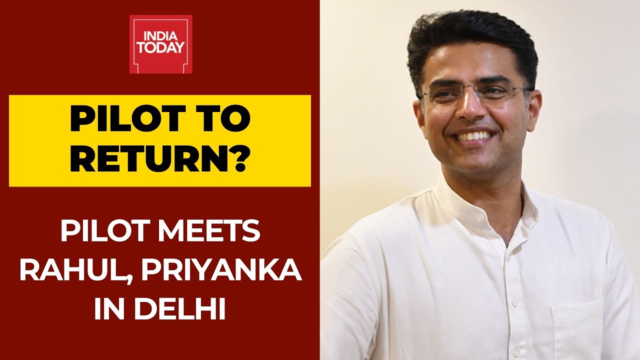 Breakthrough For Sachin Pilot's Return To Congress? Sachin Meets Rahul Gandhi, Priyanka Gandhi