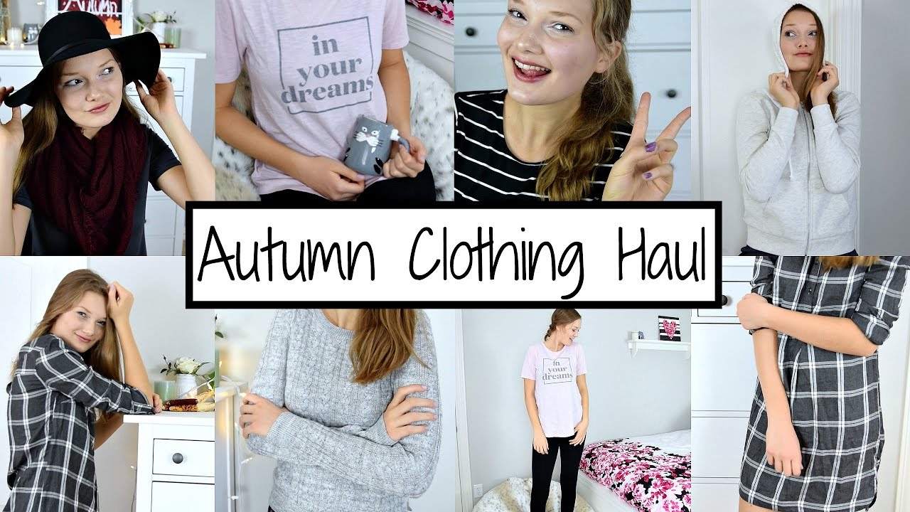 HUGE Try-On Fall Clothing Haul! Autumn Fashion Inspiration 2016!