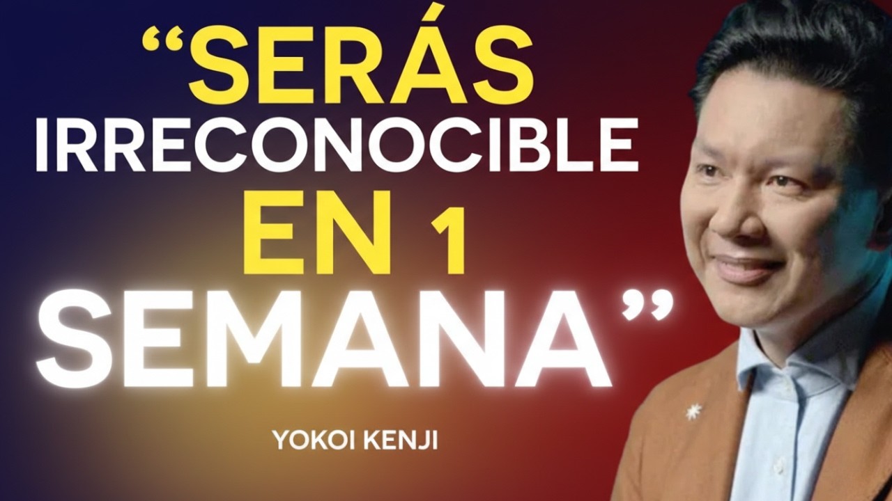 SÉ IRRECONOCIBLE en SOLO 1 SEMANA si HACES ESTO | Yokoi Kenji